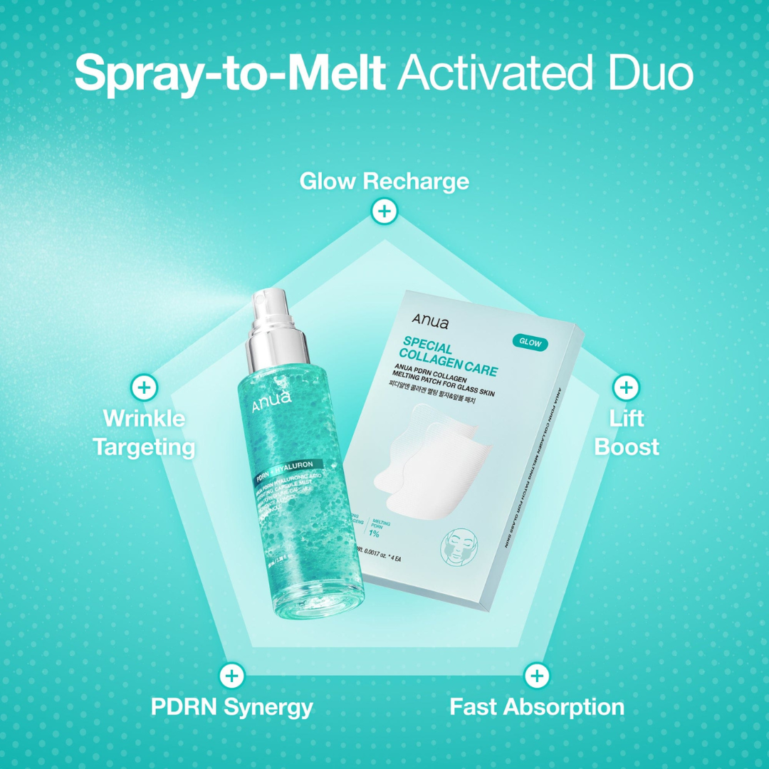 PDRN Collagen Melting Patch for Glass Skin - Parches Iluminadores Faciales