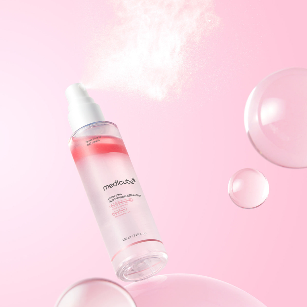 PDRN Pink Glutathione Serum Mist - Mist Iluminador