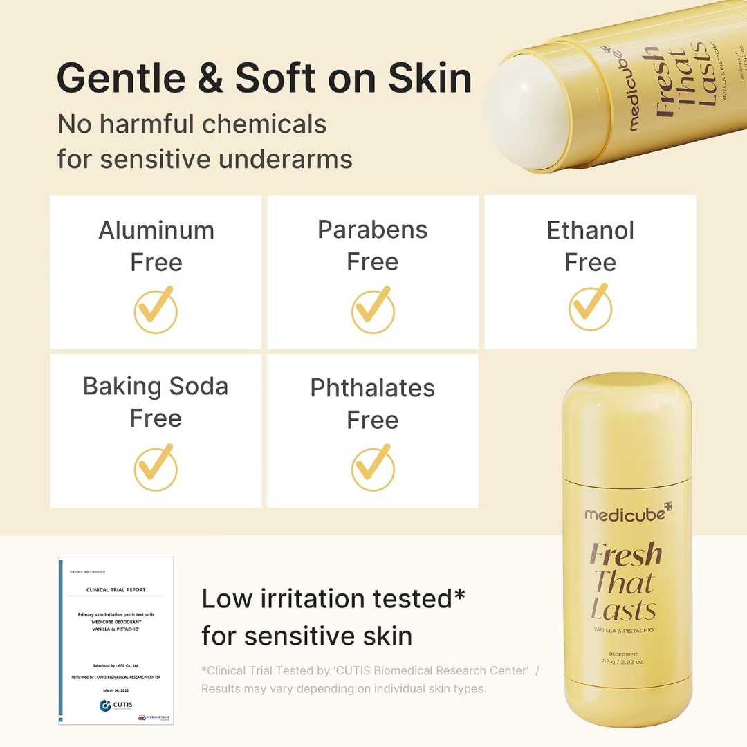 Fresh That Lasts Vanilla & Pistachio Deodorant - Desodorante Corporal
