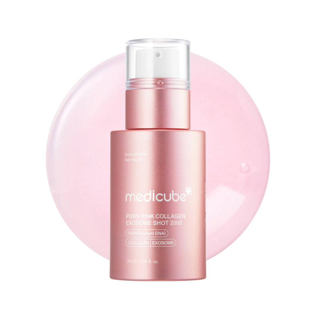 PDRN Pink Collagen Exosome Shot - Suero Microneedling