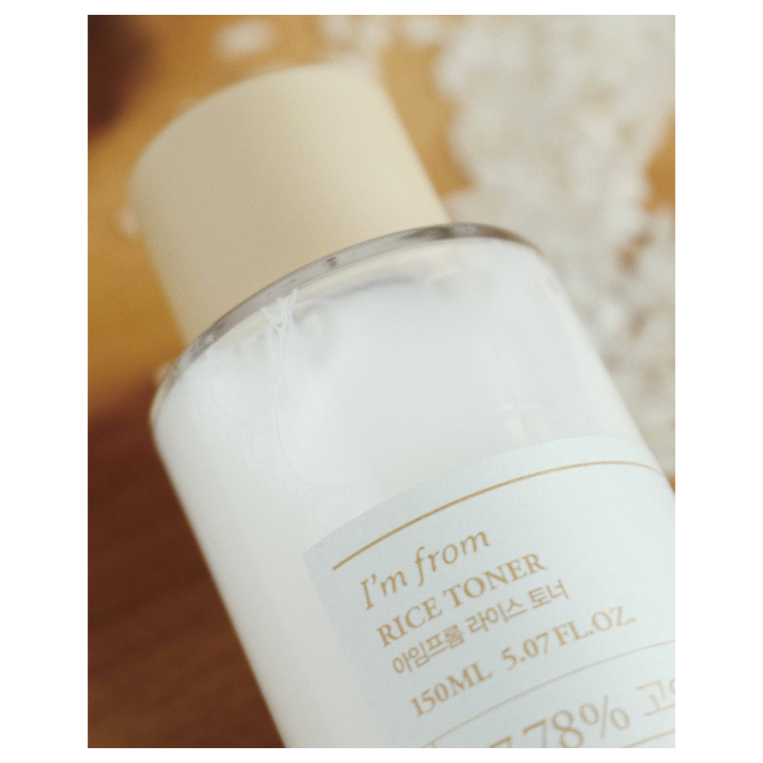 Rice Toner - Tónico Facial de Agua de Arroz - Kocare Beauty
