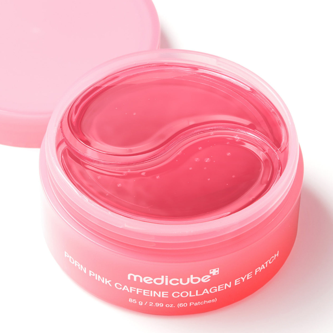 PDRN Pink Caffeine Collagen Eye Patch - Parches para Ojos Reafirmantes