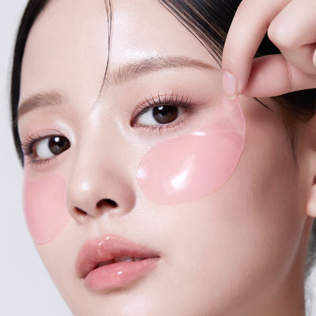 PDRN Pink Caffeine Collagen Eye Patch - Parches para Ojos Reafirmantes