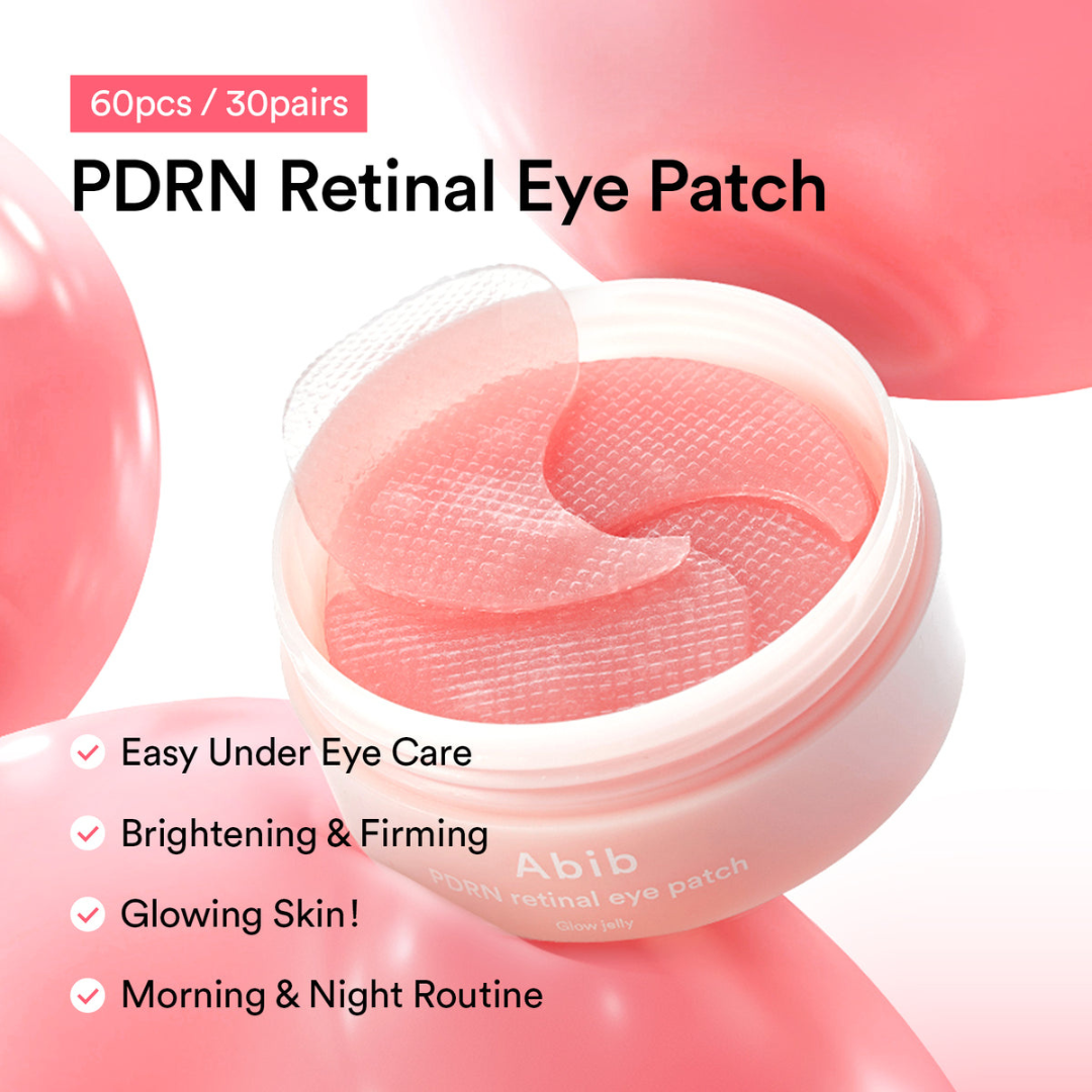 PDRN Retinal Eye Patch Glow Jelly - Parches para Ojos Antiedad