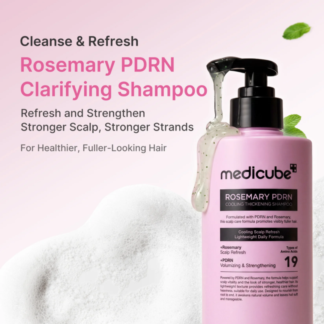 Rosemary PDRN Cooling Thickening Shampoo - Shampoo para Cabello