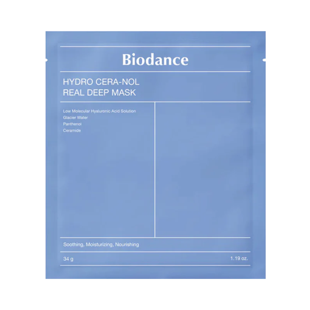 Biodance Hydro Cera-nol Real Deep Mask - Mascarilla Facial Ácido Hialurónico