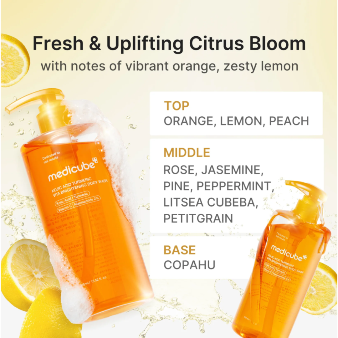 Kojic Acid Turmeric Vita Brightening Body Wash - Gel de Ducha