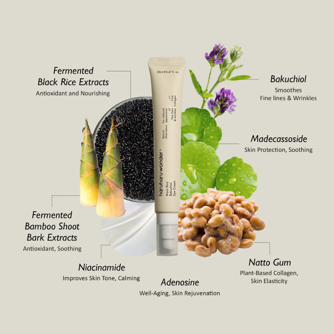 Black Rice Bakuchiol Eye Cream - Crema de Ojos Antiedad