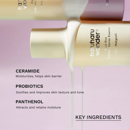 Black Rice Probiotics Barrier Essence - Esencia Reparadora de Barrera