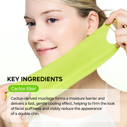 Cactox Cooling V-Up Mask - Mascarilla Tensora para Contorno Facial