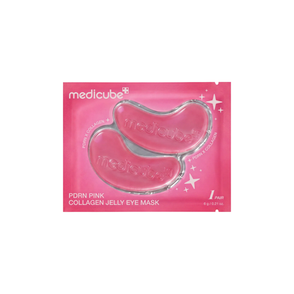 PDRN Pink Collagen Jelly Eye Mask - Parches para Ojos Antiedad