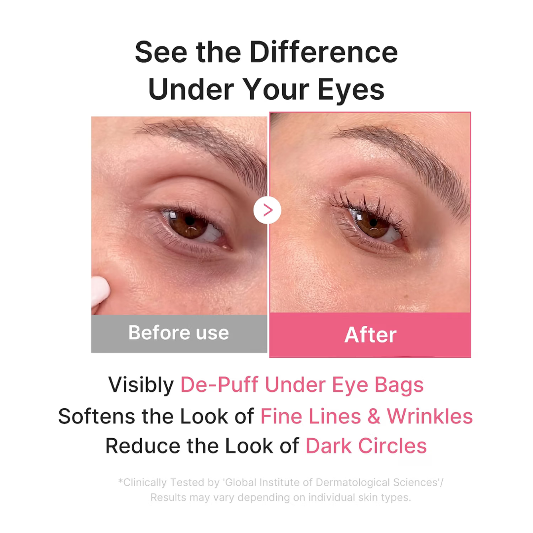 PDRN Pink Collagen Jelly Eye Mask - Parches para Ojos Antiedad
