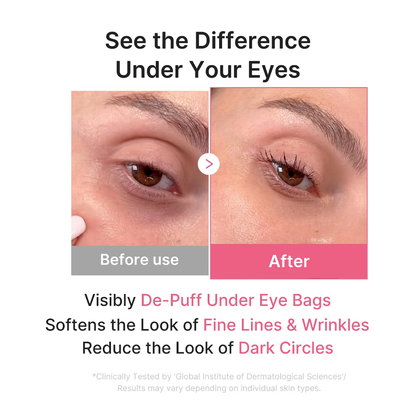PDRN Pink Collagen Jelly Eye Mask - Parches para Ojos Antiedad