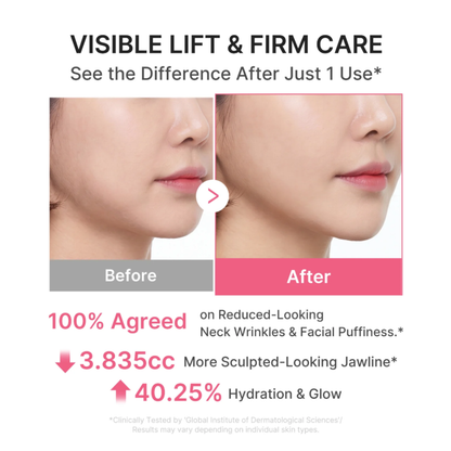 PDRN Collagen Gua Sha Neck Wrinkle Cream - Crema para Cuello Reafirmante con Gua Sha