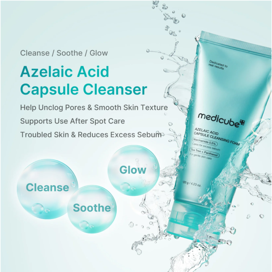 Azelaic Acid Capsule Cleansing Foam - Limpiador Facial