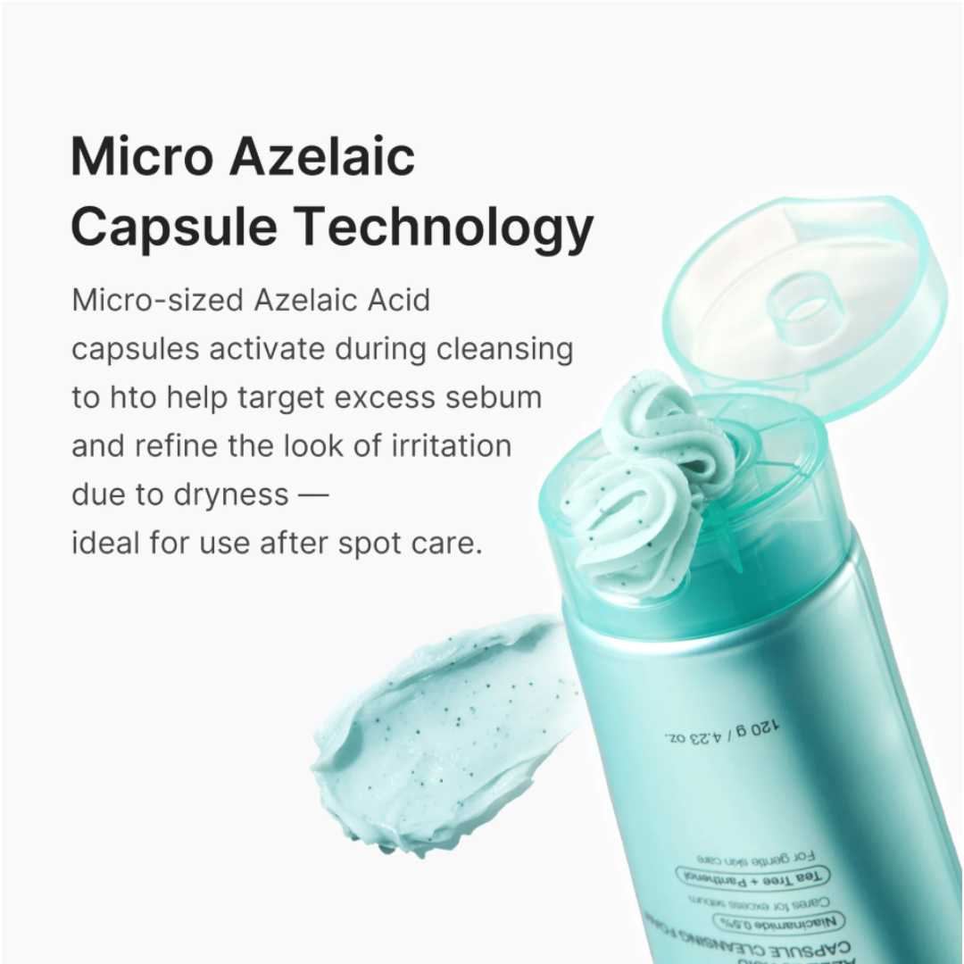 Azelaic Acid Capsule Cleansing Foam - Limpiador Facial