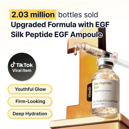 Silk Peptide EGF Intensive Ampoule - Ampolleta Antiedad Efecto Lifting