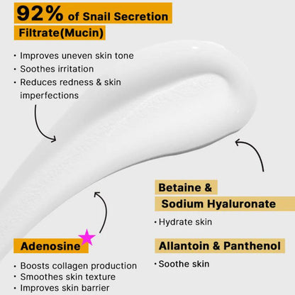 Advanced Snail 92 All in one Cream - Crema Reparadora Baba de Caracol