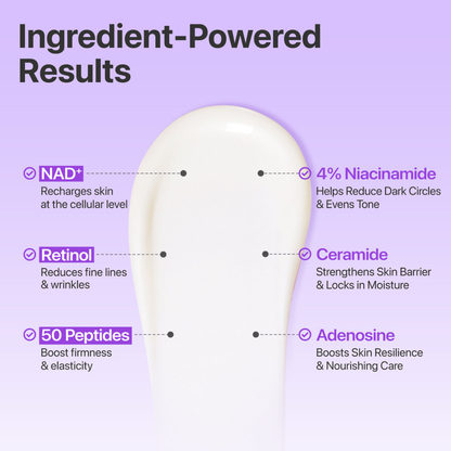 No.9 NAD+ Retinol Volumetox Eye Cream - Crema de Ojos Antiedad