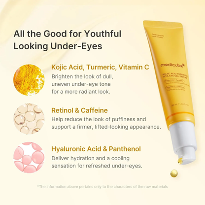 Kojic Acid Turmeric Vita Eye Gel Serum - Crema Ojos Iluminadora