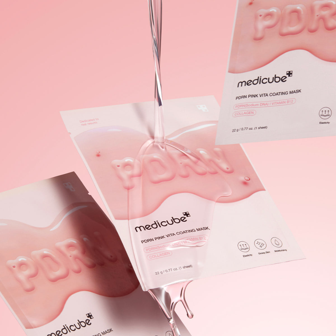 PDRN Pink Vita Coating Mask - Mascarilla Facial Revitalizante