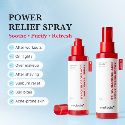 Hypochlorous Acid Daily Facial Spray - Spray Calmante y Purificante