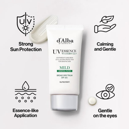 Waterfull Vegan Mild Sunscreen SPF 50+ - Protector Solar Mineral