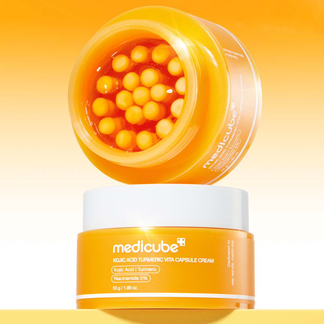 Kojic Acid Turmeric Vita Capsule Cream - Crema con Cápsulas Despigmentante