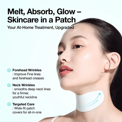PDRN Collagen Melting Patch for Glass Neck - Parches Reafirmantes para Cuello