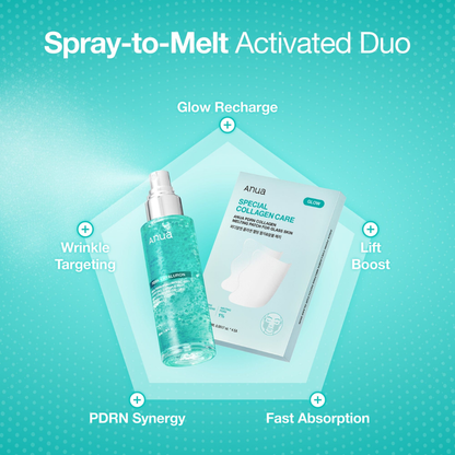 PDRN Collagen Melting Patch for Glass Skin - Parches Iluminadores Faciales
