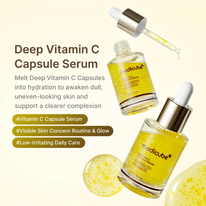 Deep Vita C Capsule Serum - Suero Iluminador Antimanchas