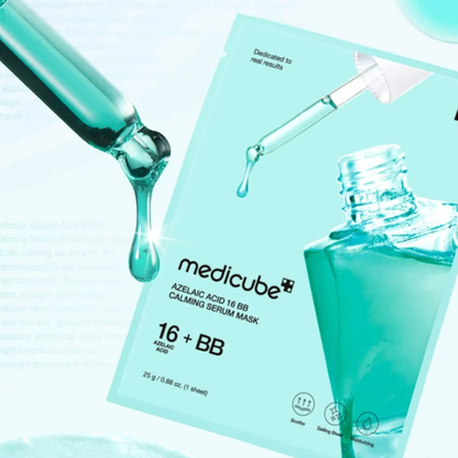 Azelaic Acid 16 BB Calming Serum Mask - Mascarilla Facial Calmante