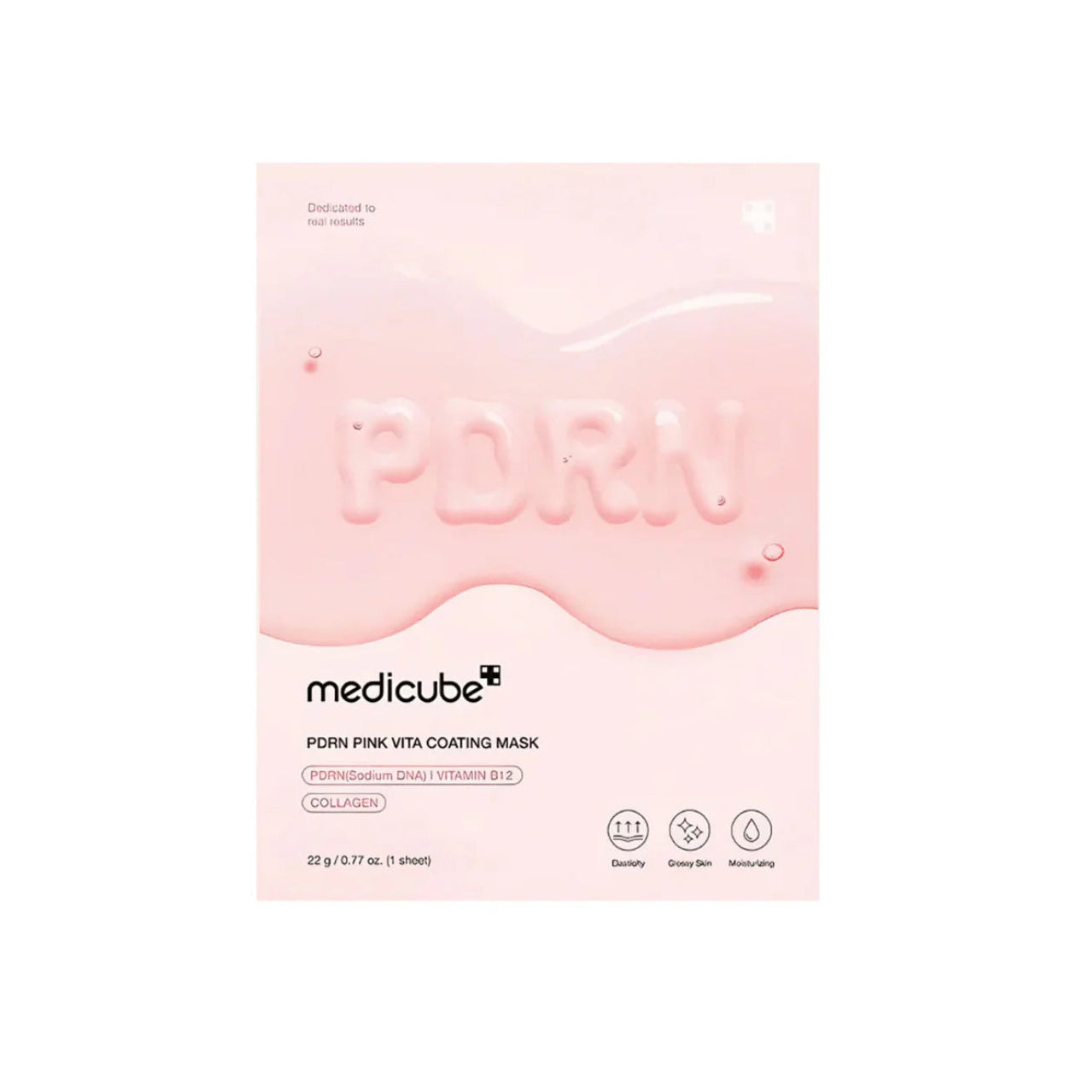 PDRN Pink Vita Coating Mask - Mascarilla Facial Revitalizante