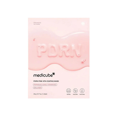 PDRN Pink Vita Coating Mask - Mascarilla Facial Revitalizante