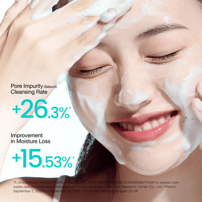 PDRN Hyaluronic Acid Moisturizing Cleansing Foam - Limpiador Facial Hidratante