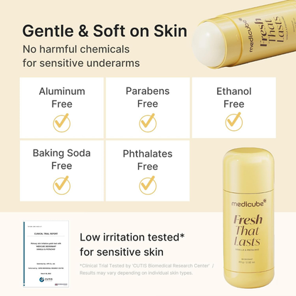 Fresh That Lasts Vanilla & Pistachio Deodorant - Desodorante Corporal