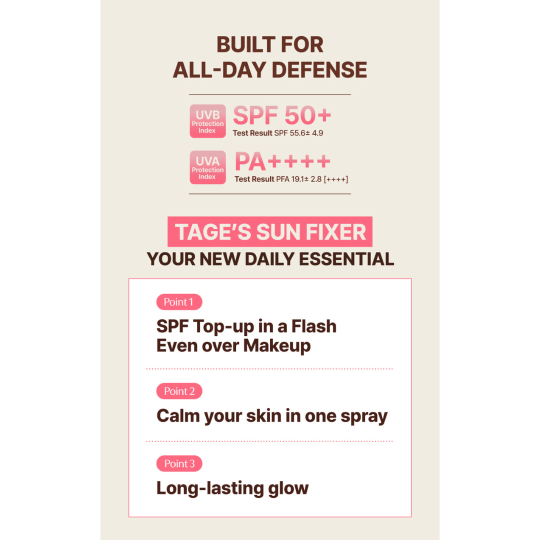 Cica-Tree Shaking Glow Sun Fixer SPF50+ PA++++ - Spray Fijador Solar