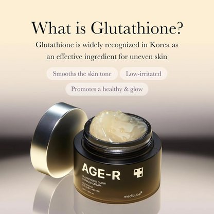 AGE-R Glutathione Glow Capsule Cream - Crema Iluminadora