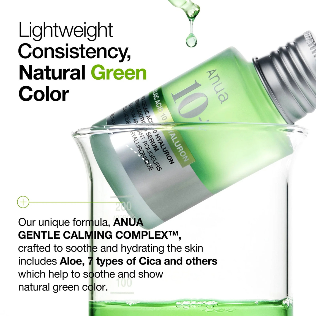 Azelaic Acid 10+ Hyaluron Redness Soothing Serum - Suero Calmante Ácido Azelaico