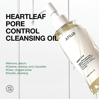 Heartleaf Pore Control Cleansing Oil - Desmaquillante Limpiador a Base de Aceite