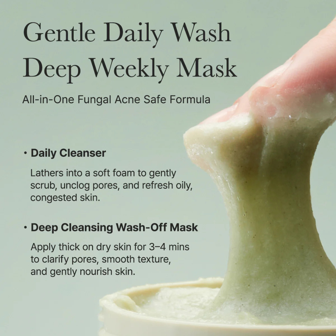 Fresh Green Rice Mochi Cleanser - Limpiador Facial