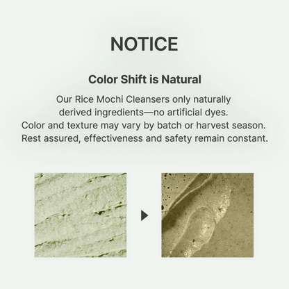 Fresh Green Rice Mochi Cleanser - Limpiador Facial