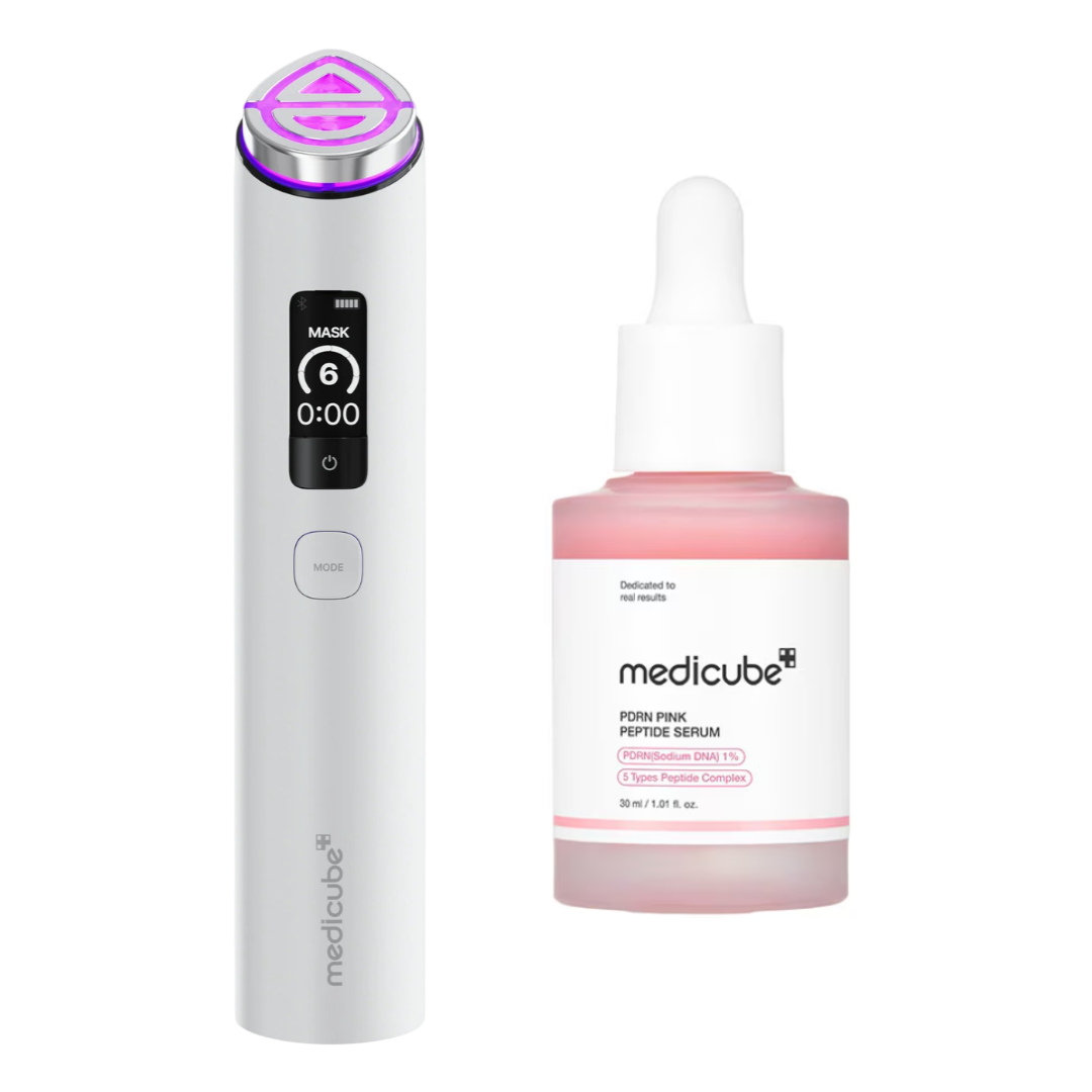 KoKit AGE-R Booster Pro X2 + PDRN Pink Peptide Serum