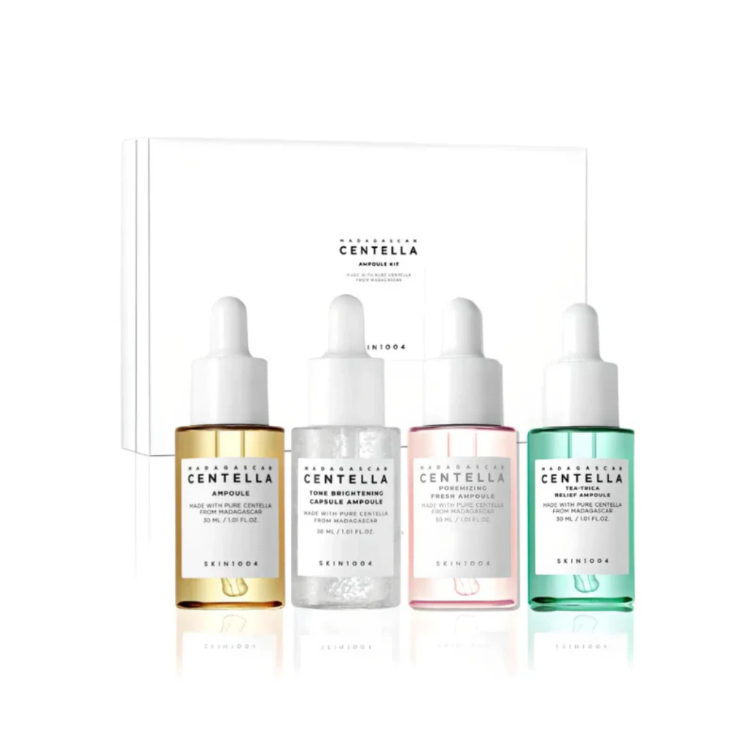 Centella Ampoule Kit - Kit con 4 Mini Ampollas