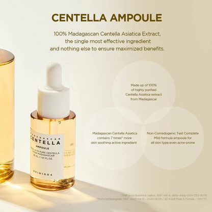 Centella Ampoule Kit - Kit con 4 Mini Ampollas