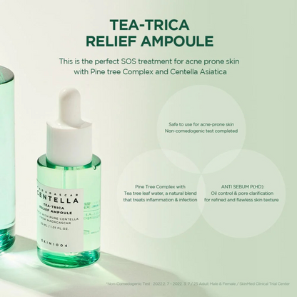 Centella Ampoule Kit - Kit con 4 Mini Ampollas