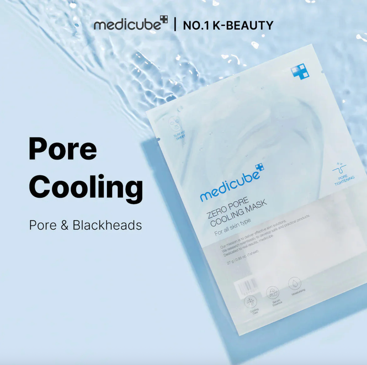 Zero Pore Cooling Mask - Minimiza Poros y Puntos Negros