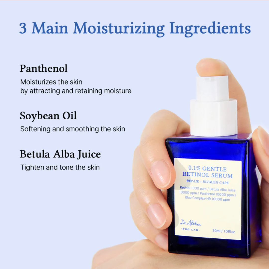 0.1 Gentle Retinol Serum – Suero Suave Antiedad