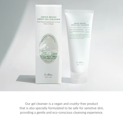 Green Relief Amino Gel Cleanser - Limpiador Purificante en Gel