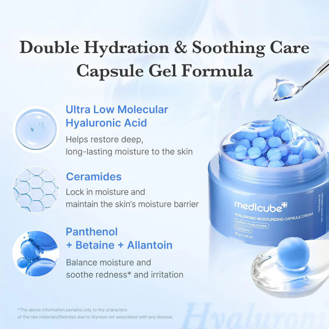 Hyaluronic Moisturizing Capsule Cream - Crema con Cápsulas Hidratante